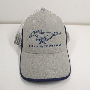 Hat Ford Mustang Embroidered Adjustable Mesh Sanpback Trucker Style Cap